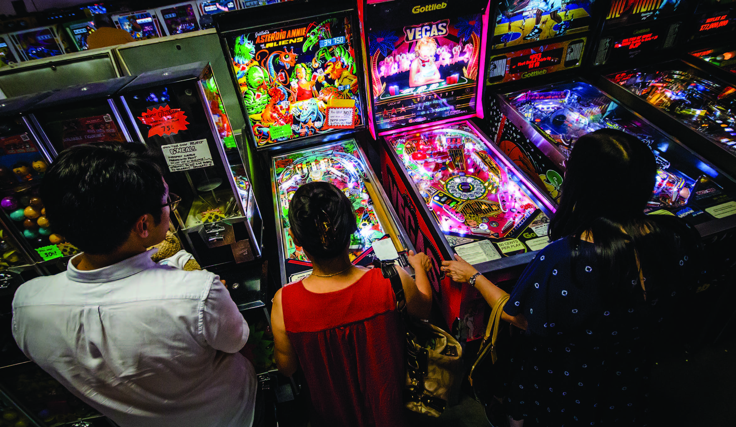 Pinball Hall of Fame, las vegas pinball museum, PHOF, pinball game