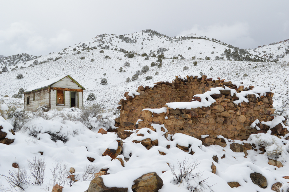 Remains from Reveille ghost town.