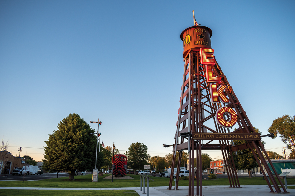 Chilton Centennial Tower in Elko.
