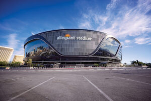 Allegiant Stadium exterior